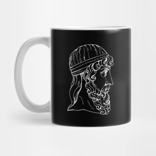 Plato Statue Mug